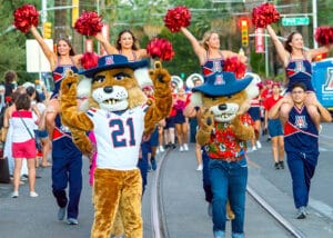 Event photo of a Bear Down festival in Tucson, AZ.