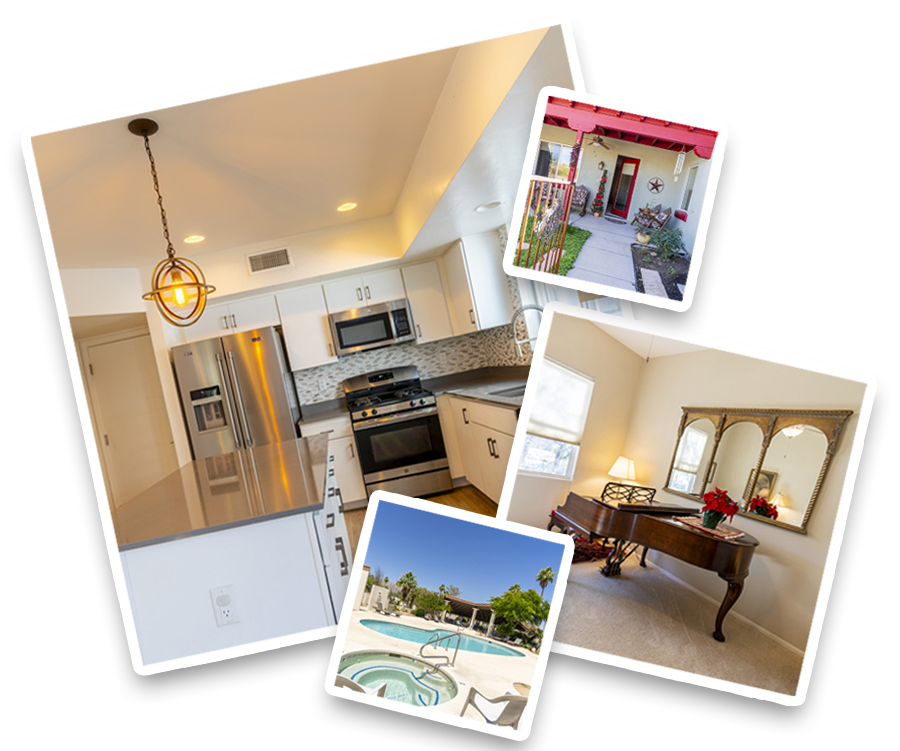 Real estate photography collage